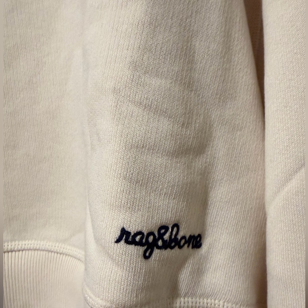 Rag & Bone Cream Top with Black Tag - Picture 4 of 5